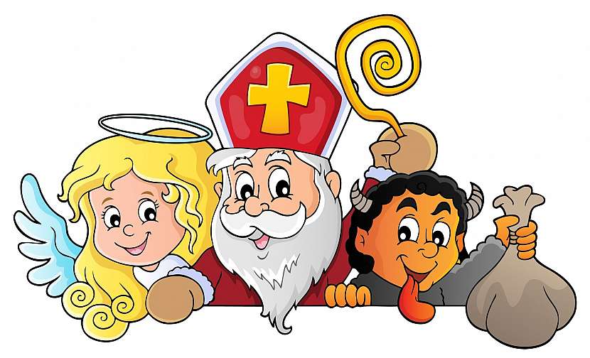 Mikulášská nadílka – MALUJEME VÁNOCE S ADOLFEM DUDKEM