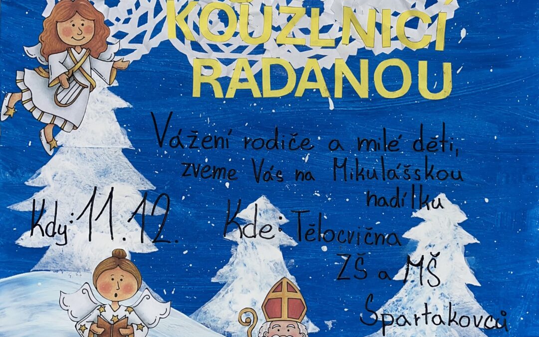 Mikulášská nadílka s kouzelnicí Radanou