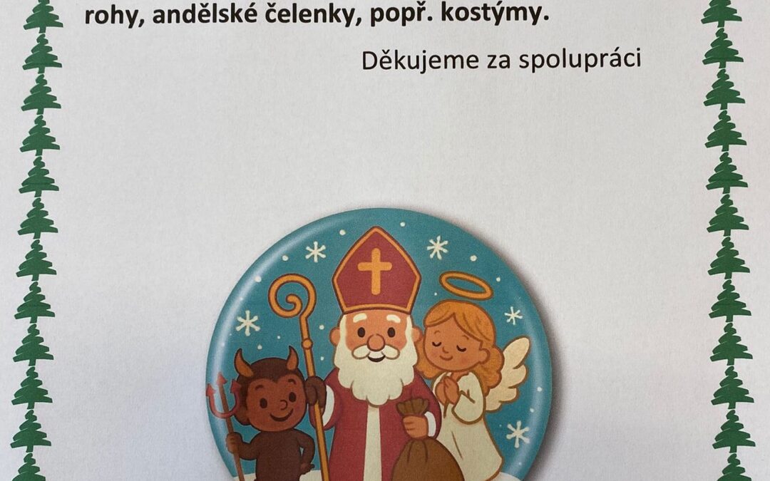 Mikulášský den spojený s nadílkou a divadlem