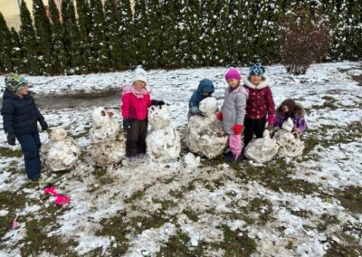 Užíváme si sněhové nadílky