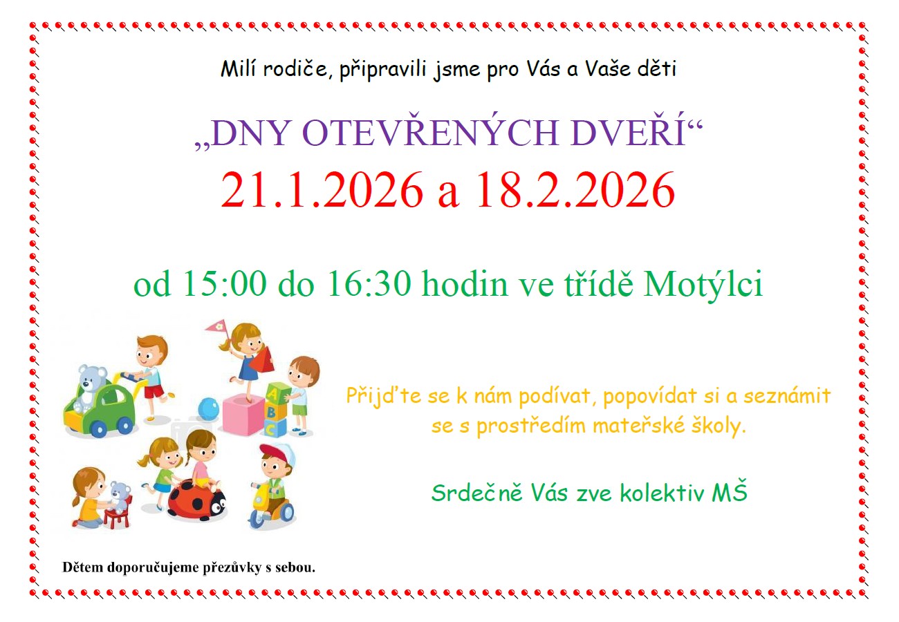 Dny otevřených dveří Žilinská