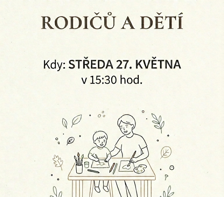 Společné tvoření rodičů a dětí